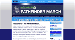 Desktop Screenshot of pathfindermarch.co.uk