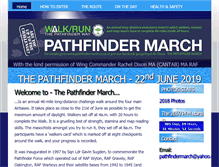 Tablet Screenshot of pathfindermarch.co.uk